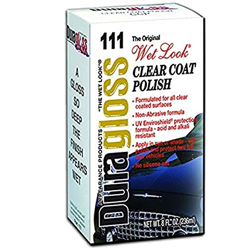 Duragloss 111 Automotive Clear Coat Polish - 8 oz.