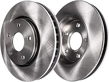 Detroit Axle - 292mm Front Disc Rotors Left Brake Caliper Replacement - size: 3BR3700608/kit