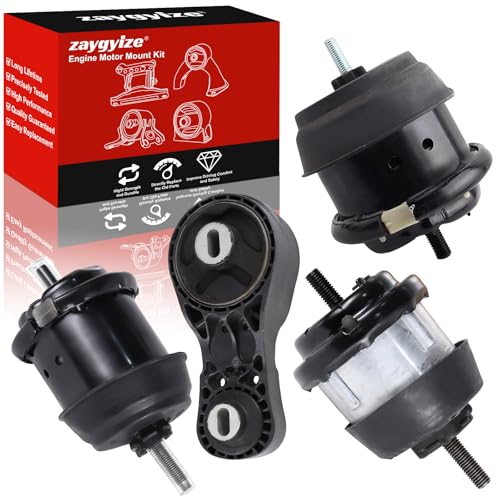 4Pcs Engine Motor Transmission Mount Fit for 2009-2017 Chevrolet Traverse - size: 2009-2017 for Chevrolet Traverse V6 3.6L