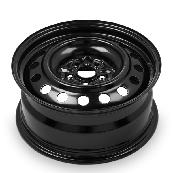 OEM Replacement 16x7 Steel Wheel 5x100 Bolt Pattern Black Finish Rim for 2020-2024 Toyota Corolla – Direct Bolt-On Fit - size: 16x7 inch - Black