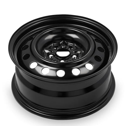 OEM Replacement 16x7 Steel Wheel 5x100 Bolt Pattern Black Finish Rim for 2020-2024 Toyota Corolla – Direct Bolt-On Fit - size: 16x7 inch - Black