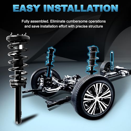 171691 Front Strut Complete Assembly Compatible with 1998-2002 Honda Accord - size: 171691R 171691L