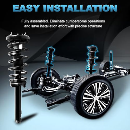 171691 Front Strut Complete Assembly Compatible with 1998-2002 Honda Accord - size: 171691R 171691L