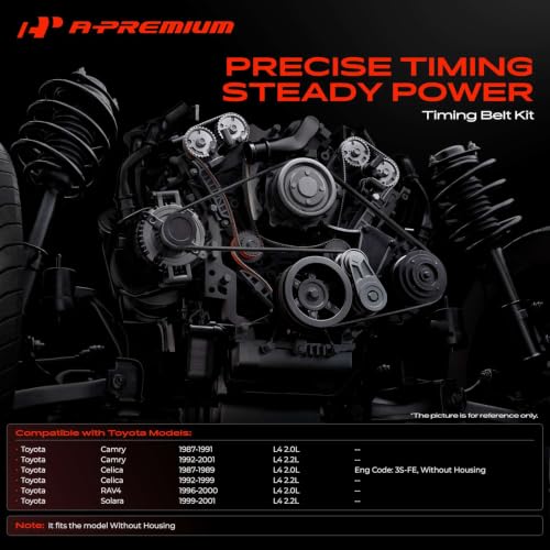 A-Premium Engine Timing Belt Kit Water Pump W/Tensioner