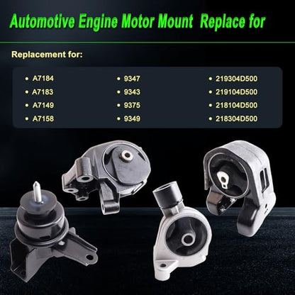 Engine Motor Mount Compatible with Entourage 07-10 Sedona 06-14 3.5L - size: 2007-2010 Entourage 3.5L