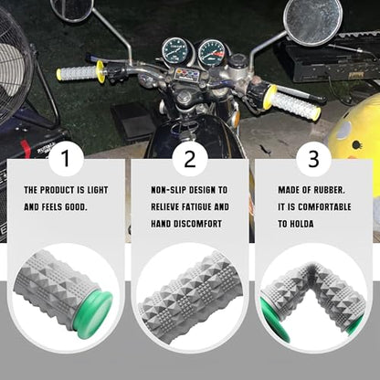 Motorcycle Throttle Assembly,7/8" Quick Twist Throttle Grips with Throttle Cable Aluminum Alloy Universal for CRF KLX SSR TTR 110 125 150 250cc Dirt Pit Bike ATV Mini Bike - color: Green
