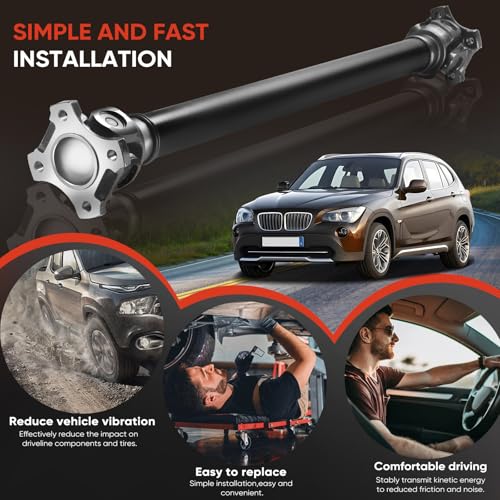 26207620520 Drive Shaft - Front Driveshaft Propeller Drive Shaft Assembly - color: 26207620520