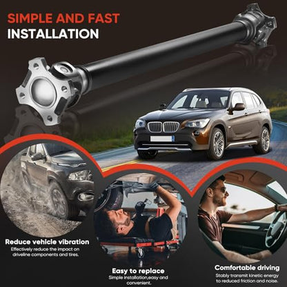 26207620520 Drive Shaft - Front Driveshaft Propeller Drive Shaft Assembly - color: 26207620520