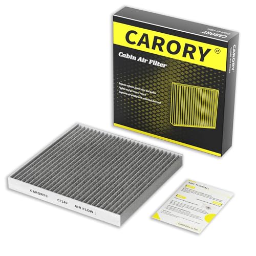 Cabin Air Filter w/Activated Carbon for Mitsubishi Outlander 2007-2024, Outlander Sport 2015-2025, Nissan Altima 2002-2006, Maxima 2004-2008, Infiniti G35 2003-2007 - Replaces CF10140, 7803A005, CF140 - size: 7.9" x 8.5" x 1.2"