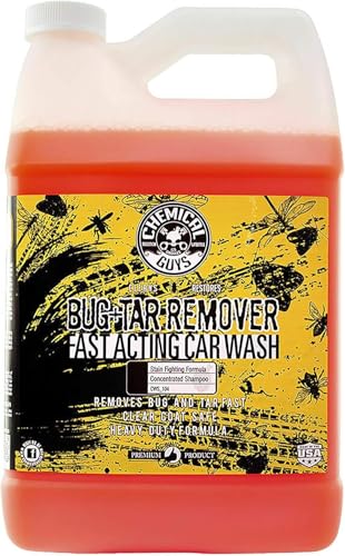 Chemical Guys, Bug & Tar Heavy Duty Wash Soap, Exterior Pre-Wash, 1 Gallon - size: 128 Fl Oz (Pack of 1)