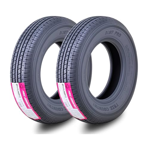 Free Country Trailer Tires ST175/80R13 6-Ply LR C 91N w/Scuff Guard, Set2 - size: 175/80R13 6PR