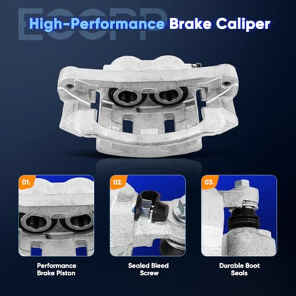 ECCPP 18-B4791 Front Left Brake Caliper Assembly - size: Front Left[18-B4791]