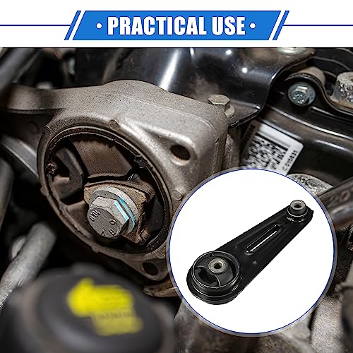 Engine Mount Compatible for Nissan Rogue 2008-2015, Anti Deform Metal Black No.11360JD01A/11360JD00A Mount Bracket