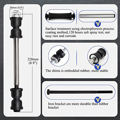 K80631 Front Stabilizer Sway Bar End Links for Chevy GMC Cadillac K700539 - size: K80631