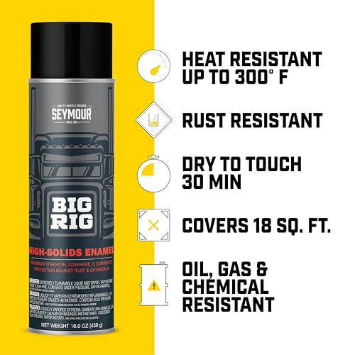 Seymour 20-1660 Big Rig Professional Coatings Spray Paint, Stainless Steel - color: Stainless Steel