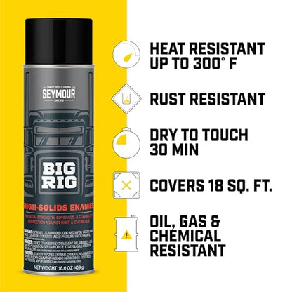 Seymour 20-1660 Big Rig Professional Coatings Spray Paint, Stainless Steel - color: Stainless Steel