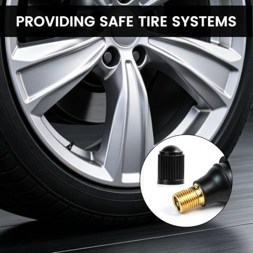 TR412 Rubber Snap-in Short Black Tire Valve Stem 10pcs