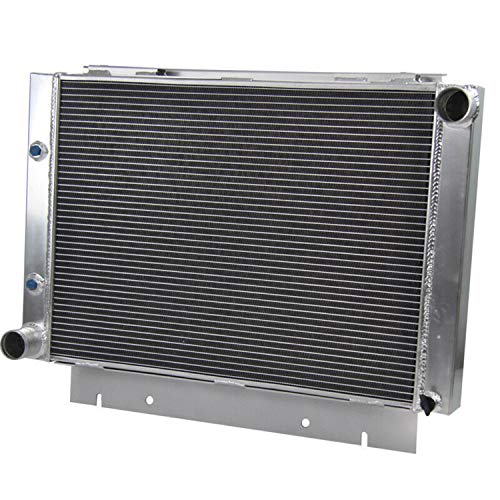 ALLOYWORKS 3 Row Aluminum Radiator+Shroud Fan+Thermostat For 1960-1963 Ford Galaxie 500XL AT/MT