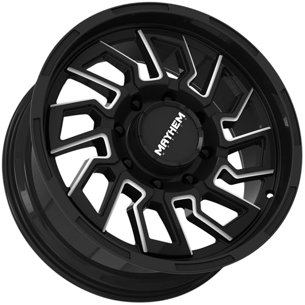 Mayhem 8111-2970BM Flywheel 8111 Gloss Black/Milled Spokes 20X9 8-170 0mm 125.2mm