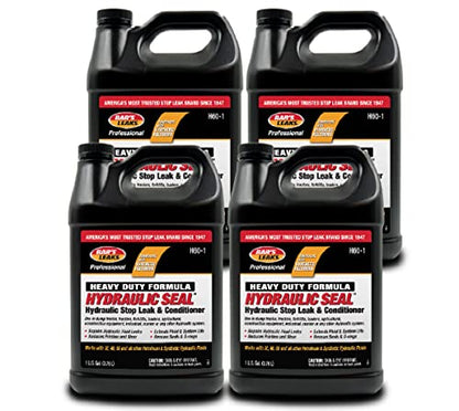Bar's Leaks H60-1-4PK Hydraulic Seal Stop Leak & Conditioner, 1 Gallon, 4 Pack - size: 1 Gallon, 4 Pack