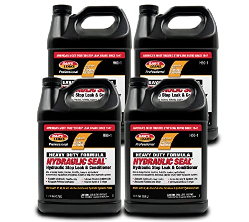 Bar's Leaks H60-1-4PK Hydraulic Seal Stop Leak & Conditioner, 1 Gallon, 4 Pack - size: 1 Gallon, 4 Pack