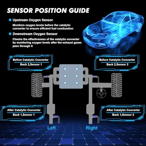 Oxygen Sensor Fit for Nissan Frontier Xterra Pathfinder 4.0L 2011-2012 - size: 234-9036 234-4297 234-4313