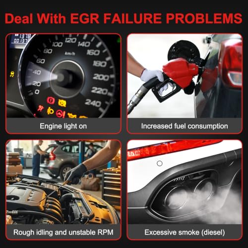 EGV589 EGR Valve kit Compatible with Silverado 1500 for Impala