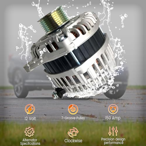 11538N Alternator 12V 150A Compatible with Infiniti 2014-2016 QX60 2013 - size: 2013--2016 Infiniti JX35 QX60