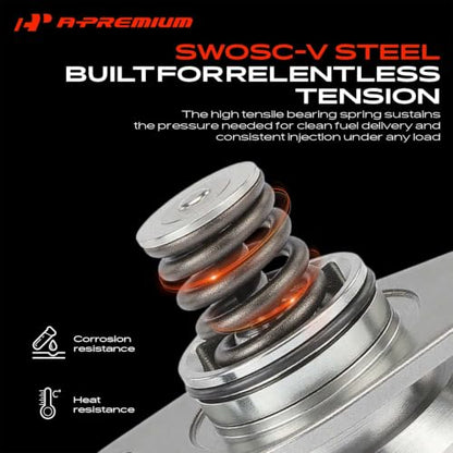 A-Premium Direct Injection High Pressure Fuel Pump with Gasket & Bolts