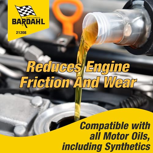 Bardahl Engine Protection Motor Oil Additive Zinc ZDDP High Mileage 12 oz