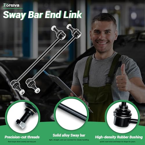 K750282 K750283 2PCS Front Stabilizer Sway Bar End Links for Infiniti 2013 JX35, 2014-2019 QX60, for Nissan 13-19 Altima, 2009-2014 Maxima, 2016-19 Maxima, 2015-19 Murano, 2013-19 Pathfinder - size: K750282 K750283