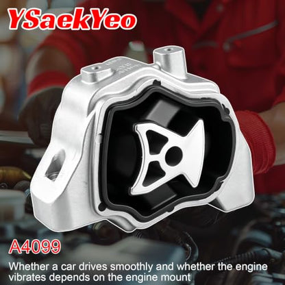 4pcs Engine Motor Mount Set Compatible with Volvo XC60 3.0L/3.2L 2010-2016 - size: XC60 2010-2016