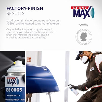 SprayMax 2K Matte Clear Coat | 2K Automotive Matte Clear Coat Spray Paint