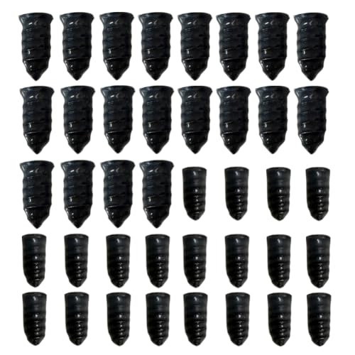 40Pcs Vacuum Tire Rubber Screws for Tire Repair Rubber Nail Kit - size: 40pcs Tire Repair Screws