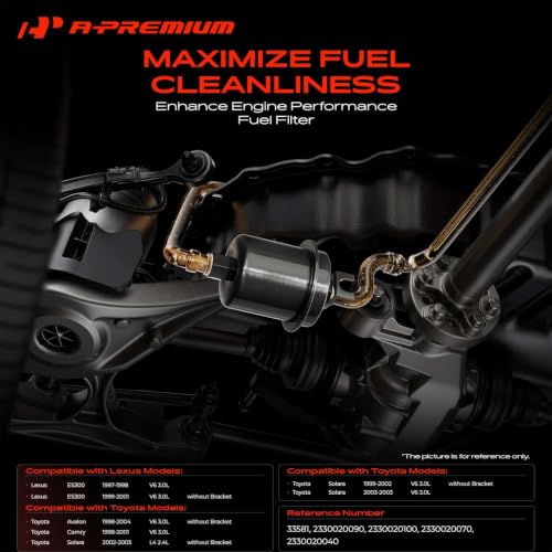 A-Premium Fuel Filter Compatible with Toyota, Lexus
