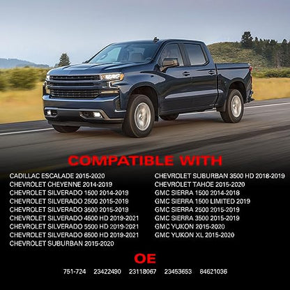 BDFHYK 751-724 Car Vehicles Power Window Regulator for Automotive with Motor Front Left Driver Side for Cadillac Escalade, for Chevy Cheyenne Silverado Suburban Tahoe, for car Window - size: Front Left, style: 2014-2019 Chevy Silverado 1500