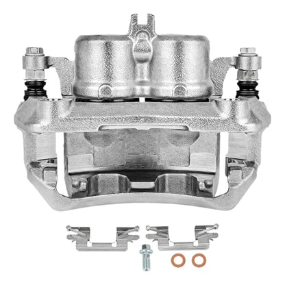 SCITOO 19B3122A Front Right Disc Brake Caliper Assembly w/Bracket - size: Front Passenger[19B3122A]Silver