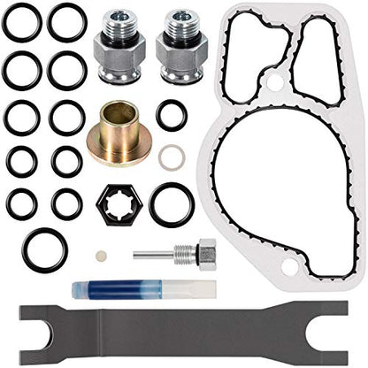 High Pressure Oil Pump HPOP Master Service Kit for 1994-2003 Ford 7.3L Powerstroke Diesel F250 F350 F450 F550 E250 E350 E450 Excursion & 1995-2004 Navistar DT466 T444E Engines ISK635 ISK617 ISK795 TL3 - style: Master Service Kit