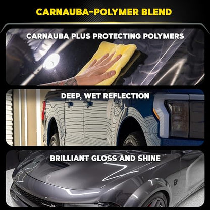 Meguiar's Gold Class Carnauba Plus Premium Paste Wax, 11 Oz