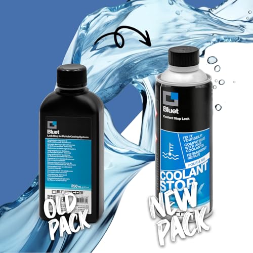 ERRECOM Bluet, Car Radiator Stop Leak, 8 fl oz Bottle (250 mL) - color: Car Radiator Stop Leak