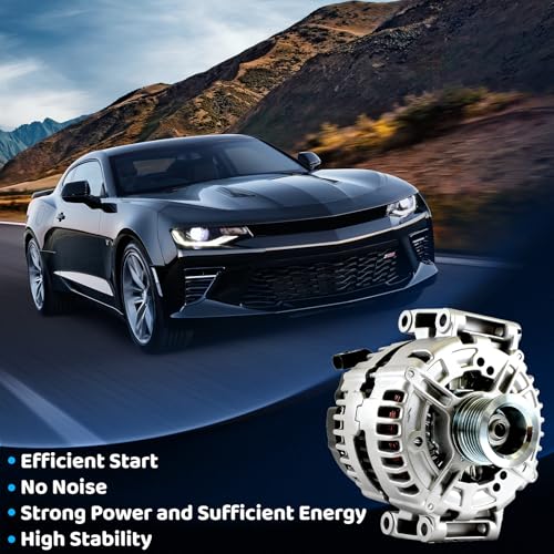 WorldCraft 12V Alternator for Fit 07 Benz E320 Bluetec, Replace 0121715015 - size: 0-121-715-015
