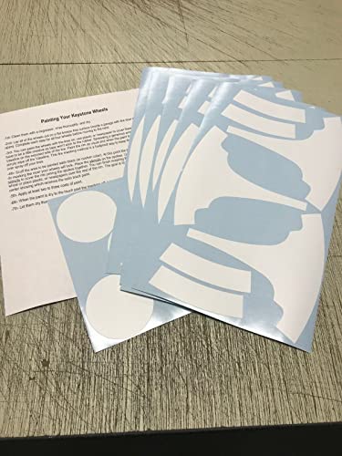Replacement for Keystone Classic Wheel Paint Mask Stencil Kit 15" Rim