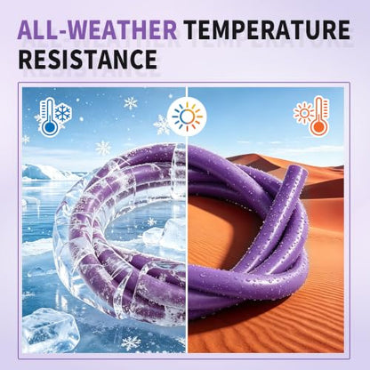 5/16" ID-5Ft(ID 8mm) Heater Hose Enhanced Double Reinforcement - color: Purple, size: 5/16" ID-5Ft(ID 8mm)