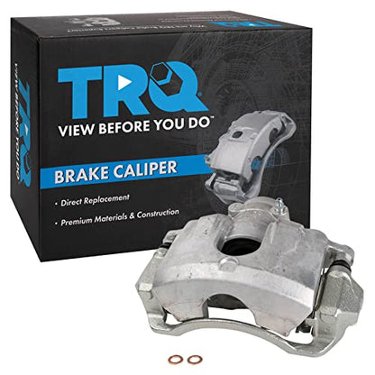 TRQ Front Left Brake Caliper w/Bracket Drivers Side - style: CLA31878