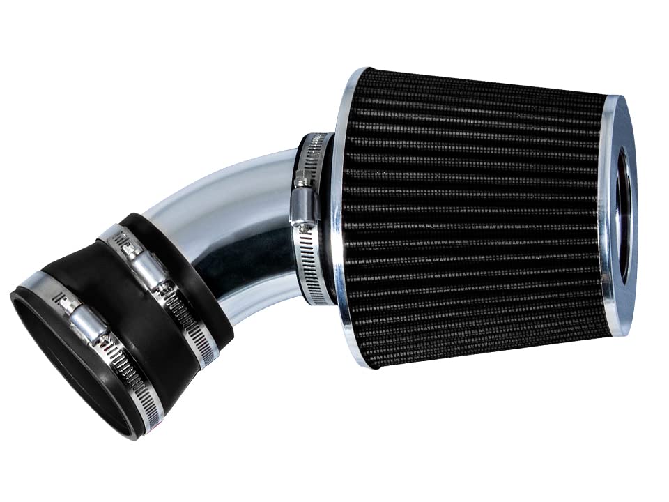 Short Ram Intake Kit for 00-06 E53 X5 3.0L/4.4L/4.6L/4.8L (Black) - color: Black