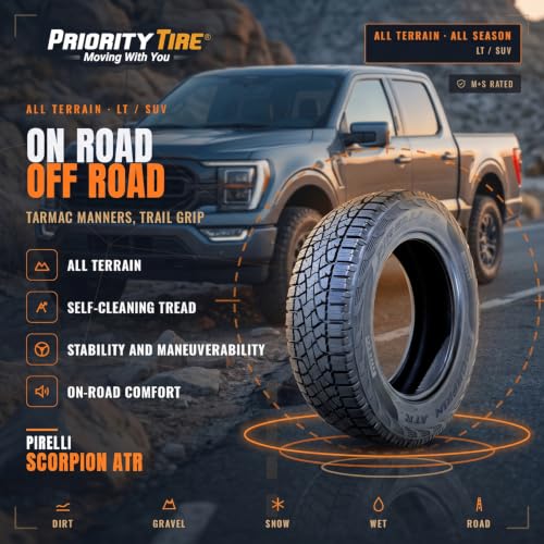 Pirelli SCORPION ATR All Terrain 265/70R17 115T Light Truck Tire