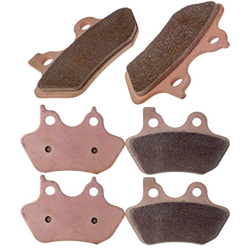 ECCPP Brake Pads For 2000-2007 Electra Glide Ultra Classic Road King Fatboy - color: Sintered Material
