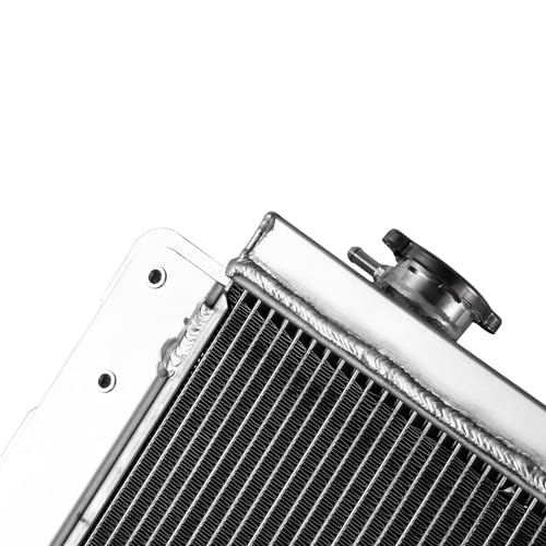 4 Row Aluminum Radiator for 1987-2006 Jeep Wrangler YJ TJ 2.4 2.5 4.0 4.2 L6 L4 GAS - size: 4 row