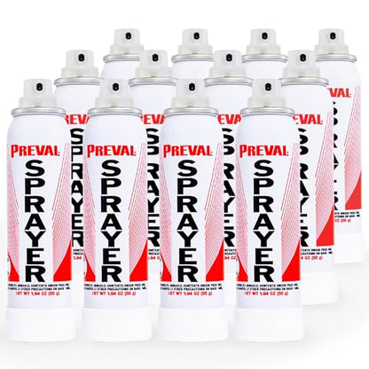 Preval Power Unit, 12 Pack - Replacement Handheld Aerosol Spray Refill 0268