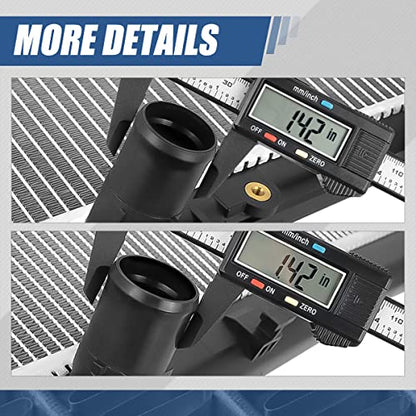 Auto Dynasty 13066 Radiator for 2008-2010 Toyota Highlander Hybrid - color: 08-10 Highlander Hybrid